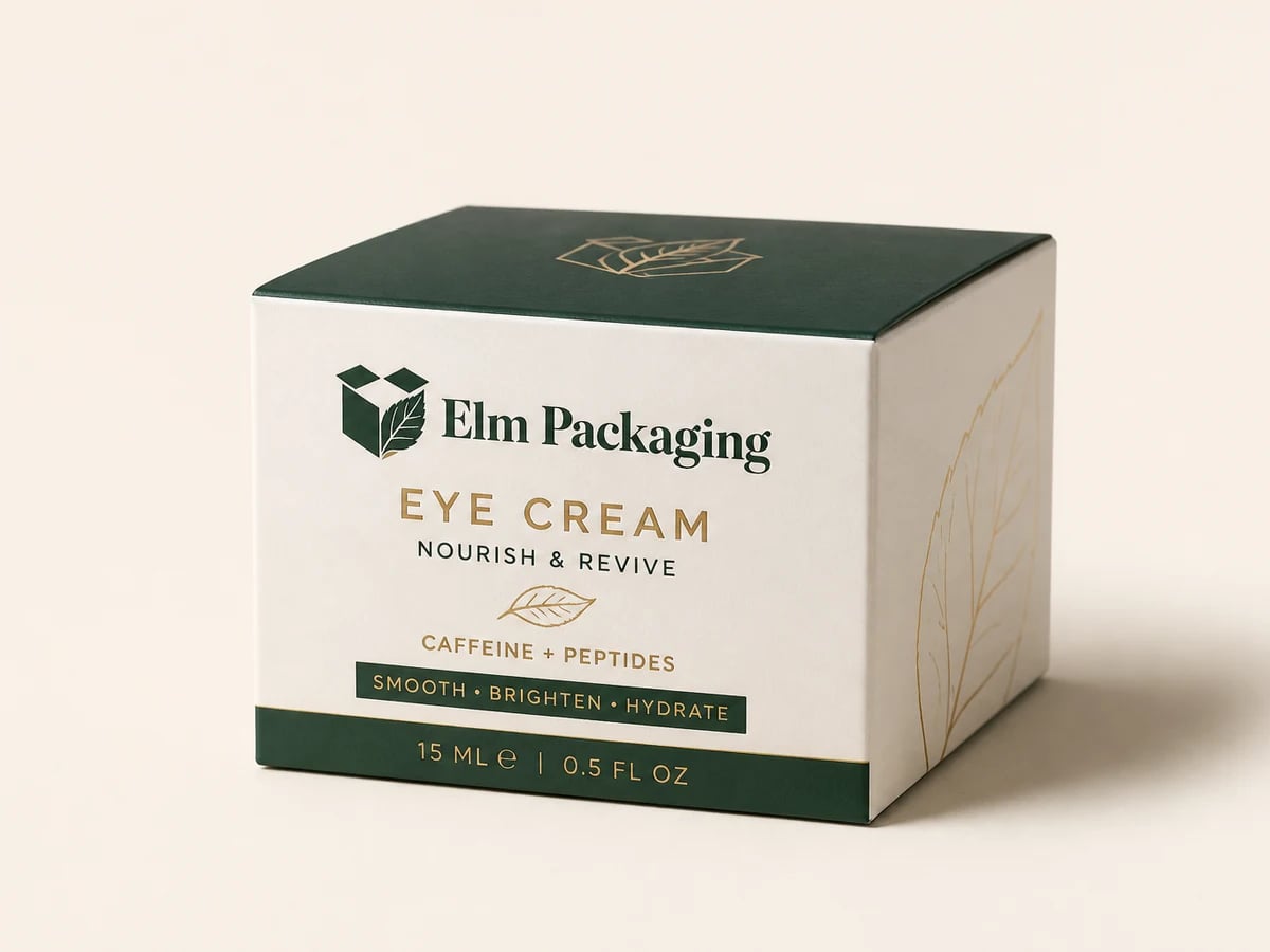 Custom Eye Cream Boxes with custom brand printing