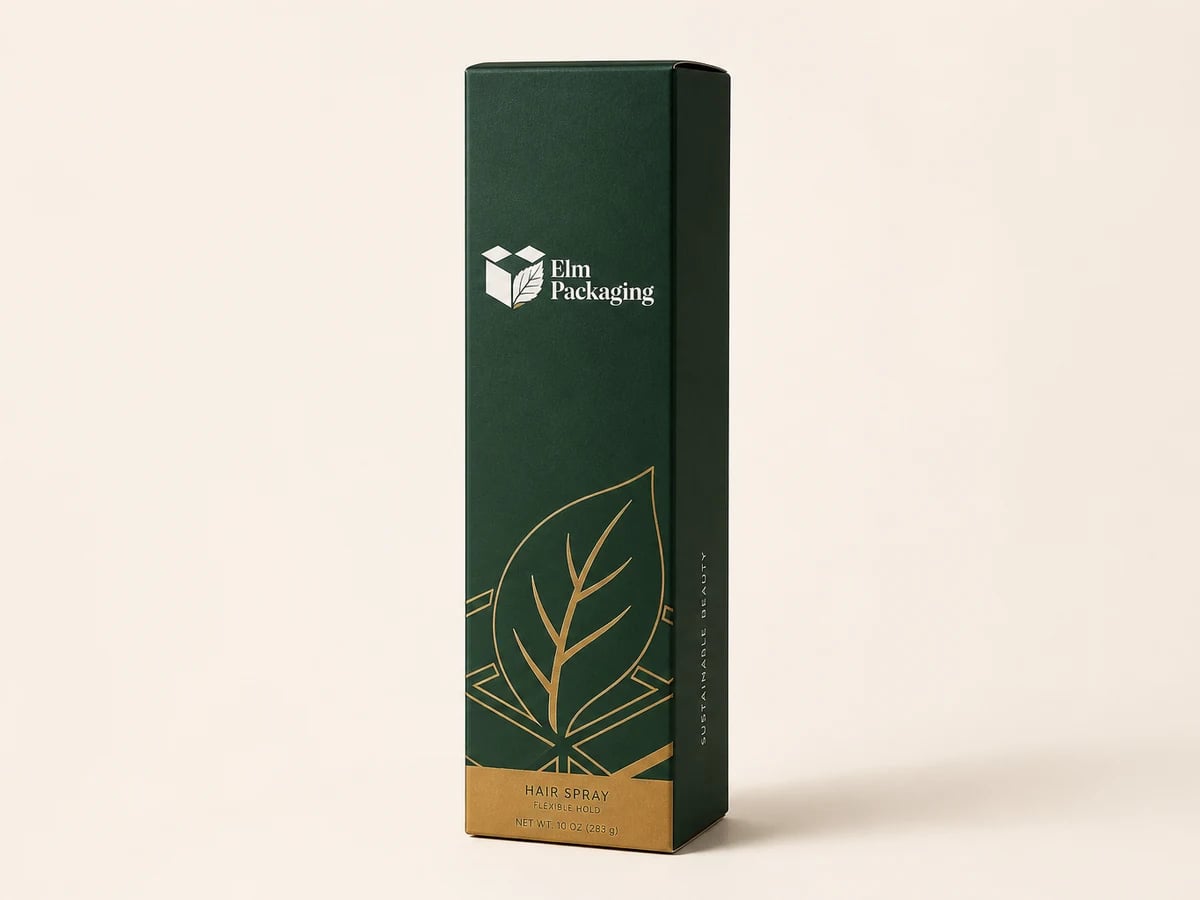 Custom Hair Spray Boxes with custom brand printing
