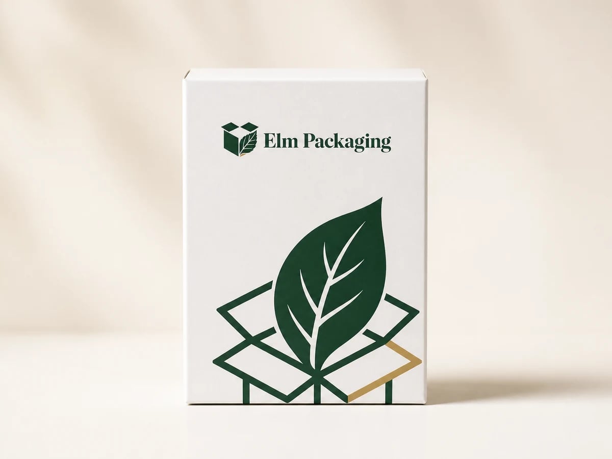 Custom White Makeup Packaging with custom brand printing