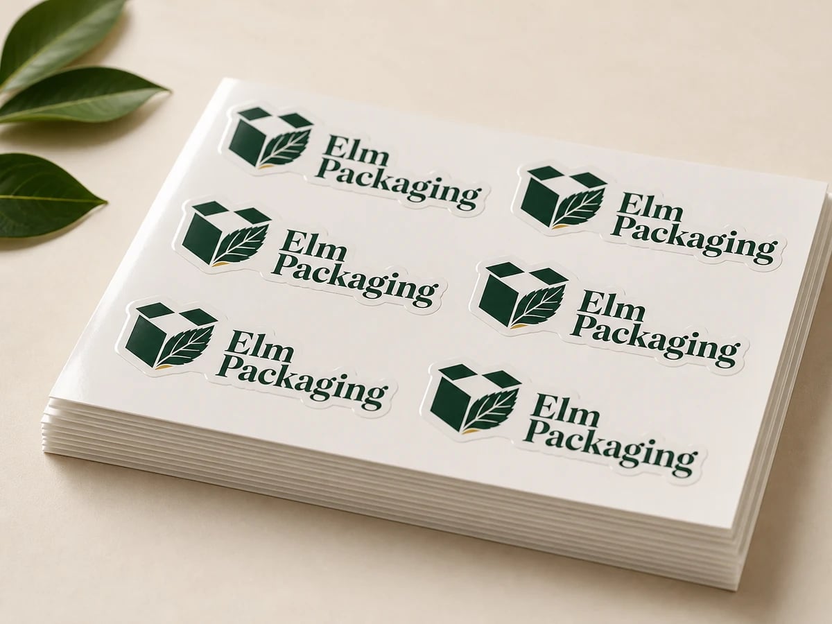 Custom Vinyl Stickers with custom brand printing