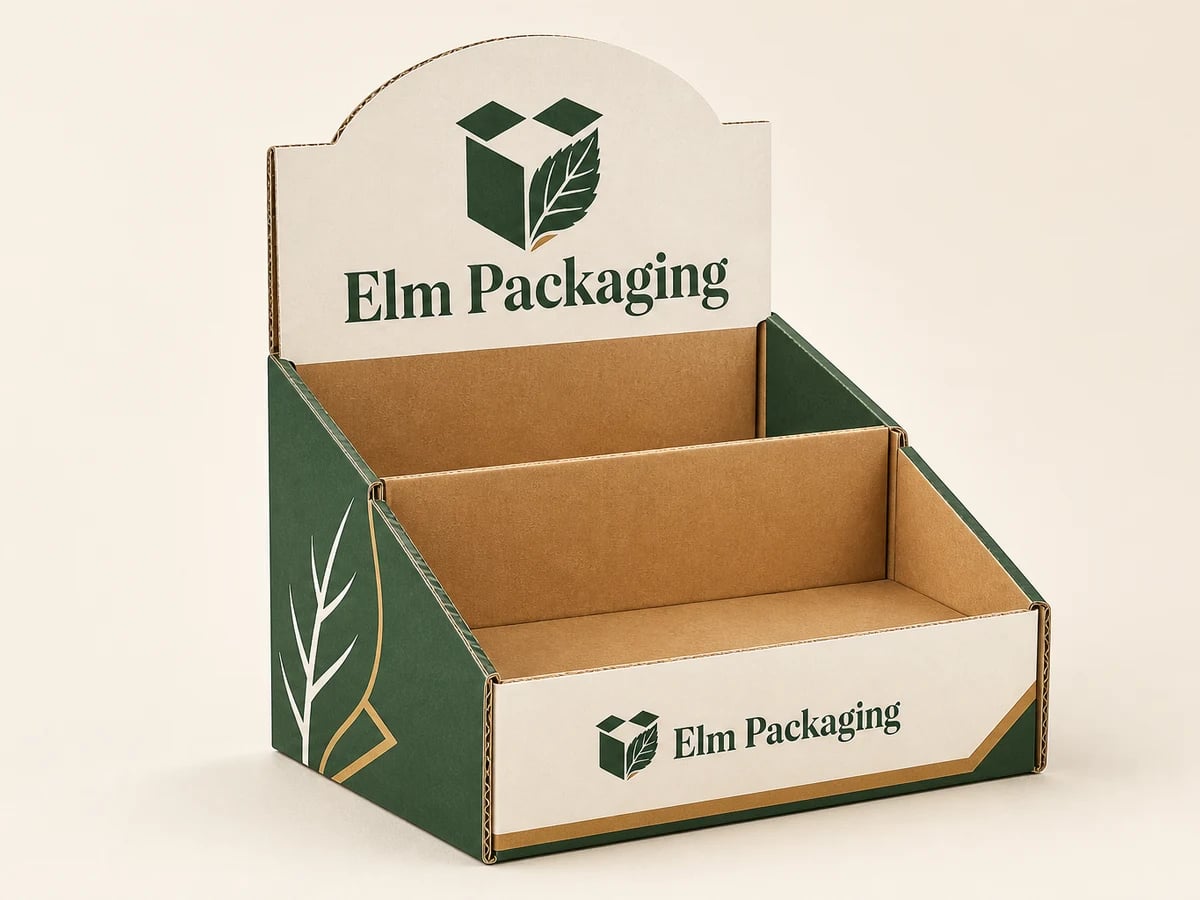 Custom Corrugated Display Boxes with custom brand printing