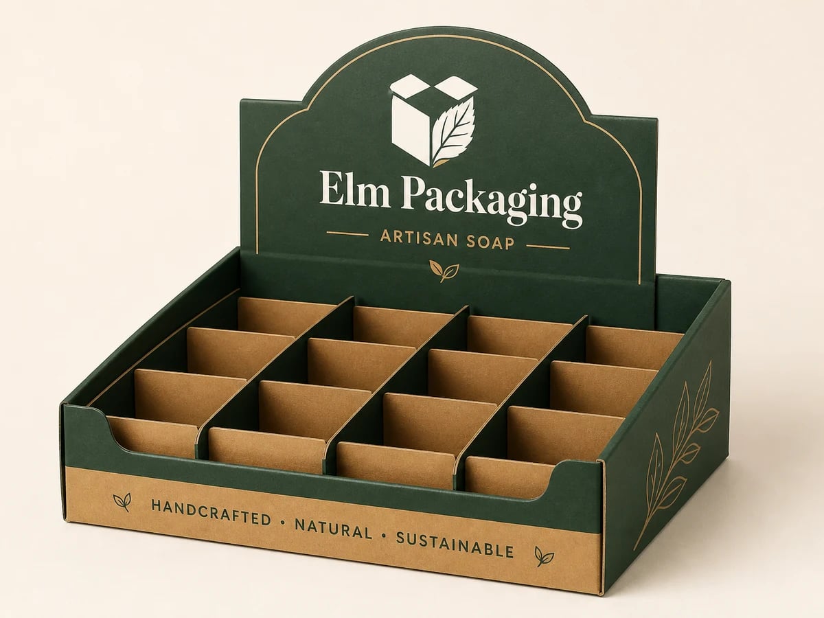 Custom Soap Display Boxes with custom brand printing