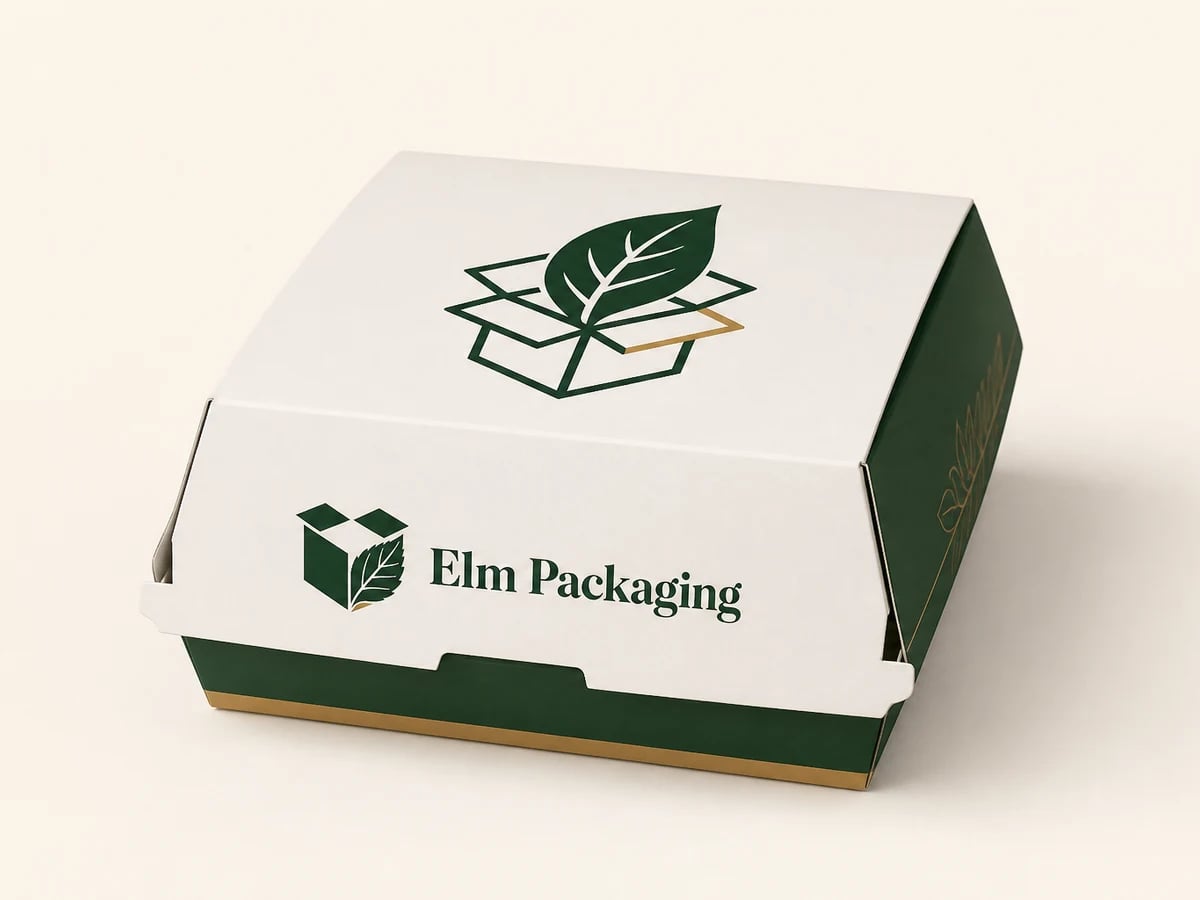 Custom Burger Boxes with custom brand printing