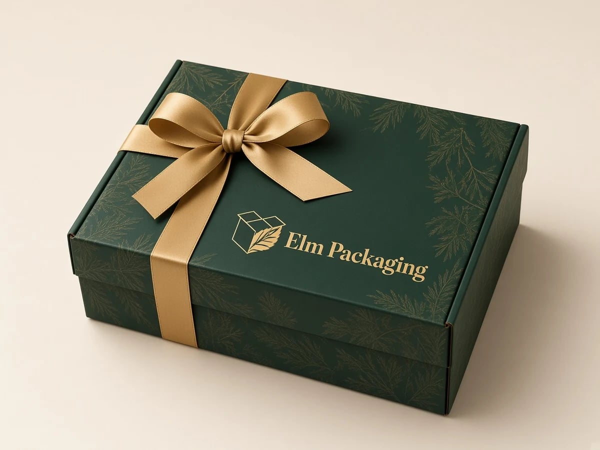Custom Christmas Gift Boxes with custom brand printing
