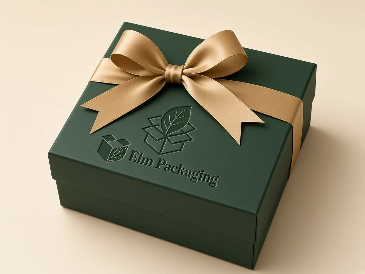 Custom Deluxe Gift Boxes with custom brand printing