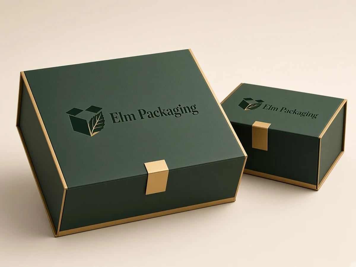 Custom Hemp Gift Boxes with custom brand printing