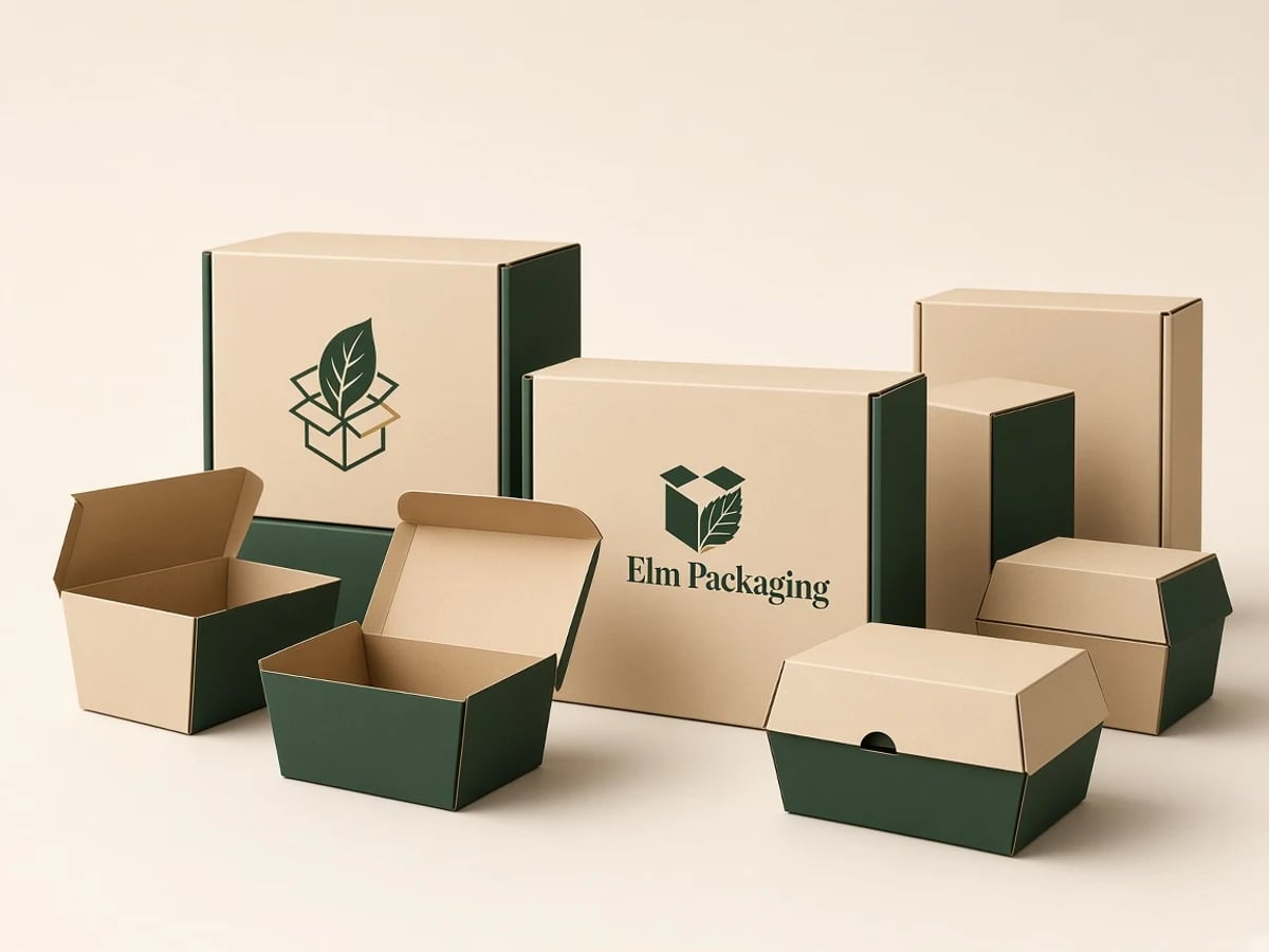 Custom Hemp Food Packaging with custom brand printing