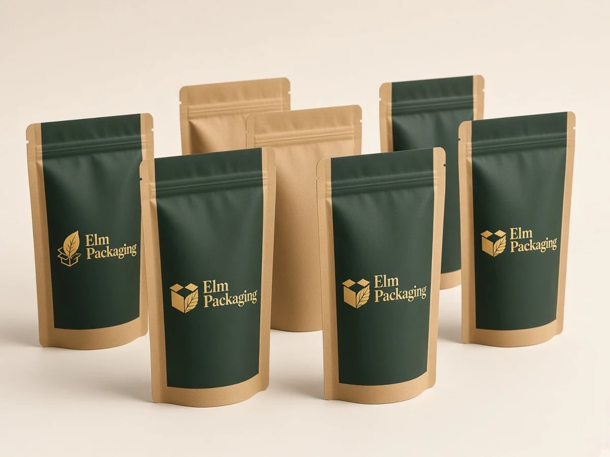 Custom Hemp Pouches with custom brand printing