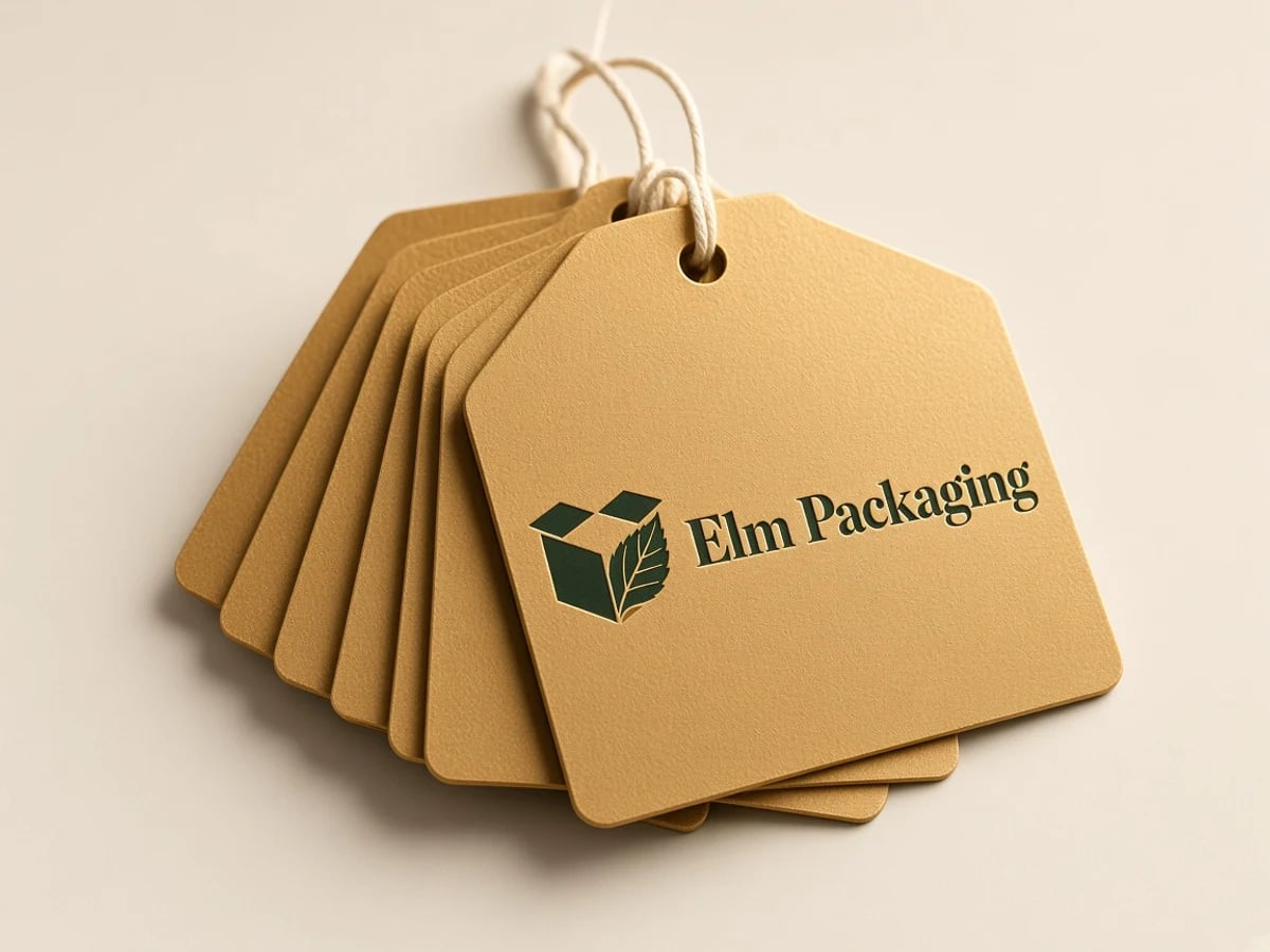 Custom Jewelry Hang Tags with custom brand printing