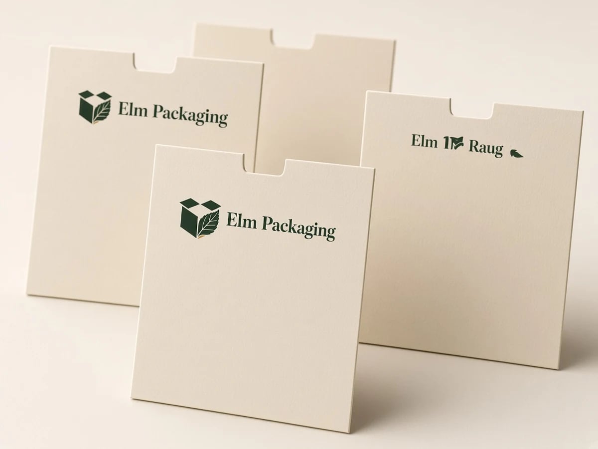Custom Necklace Cards with custom brand printing