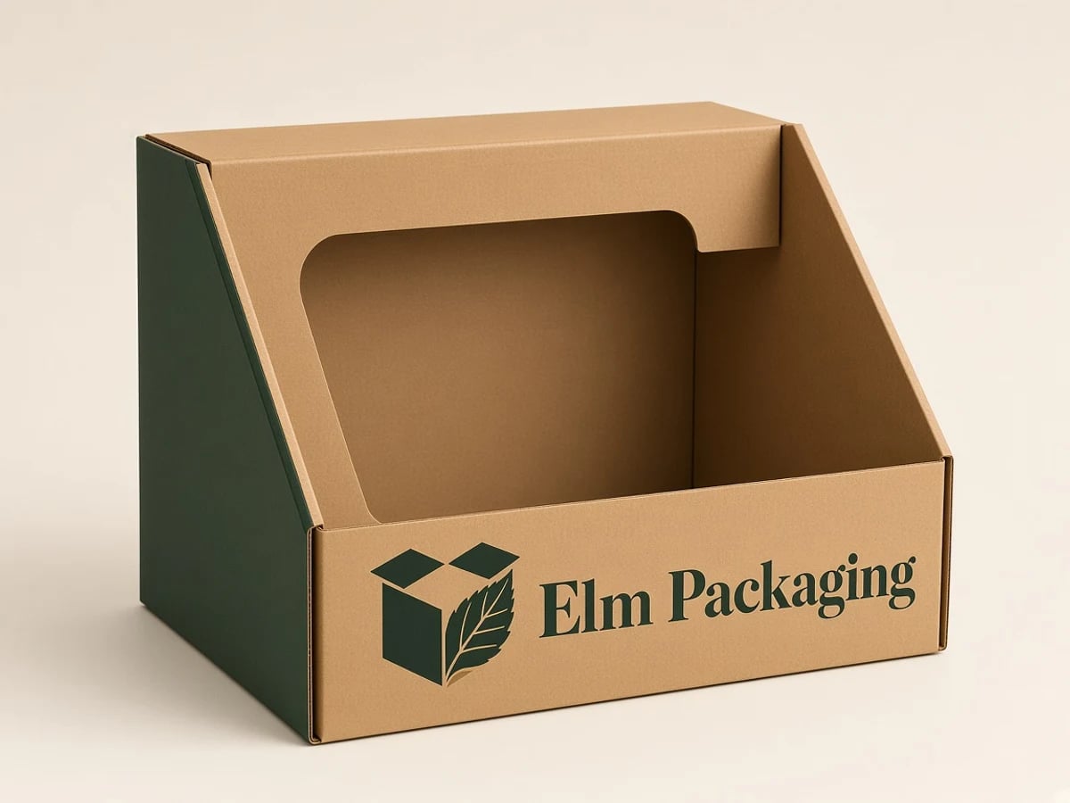 Custom Kraft Display Boxes with custom brand printing