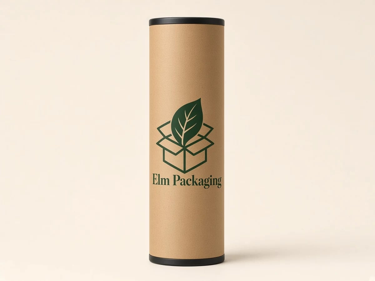 Custom Kraft Mailing Tubes with custom brand printing