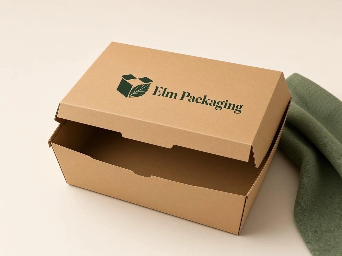 Custom Kraft Meal Boxes with custom brand printing