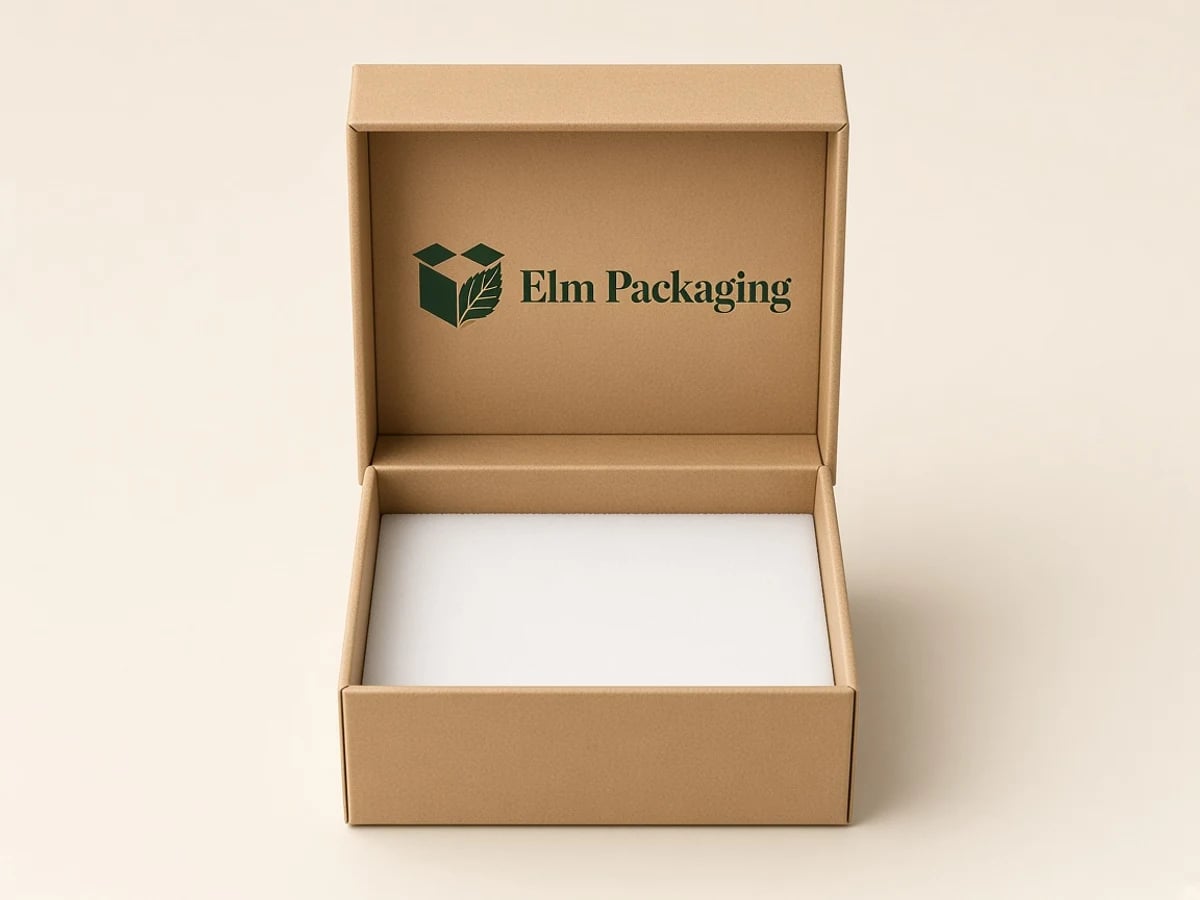 Custom Kraft Ring Boxes with custom brand printing