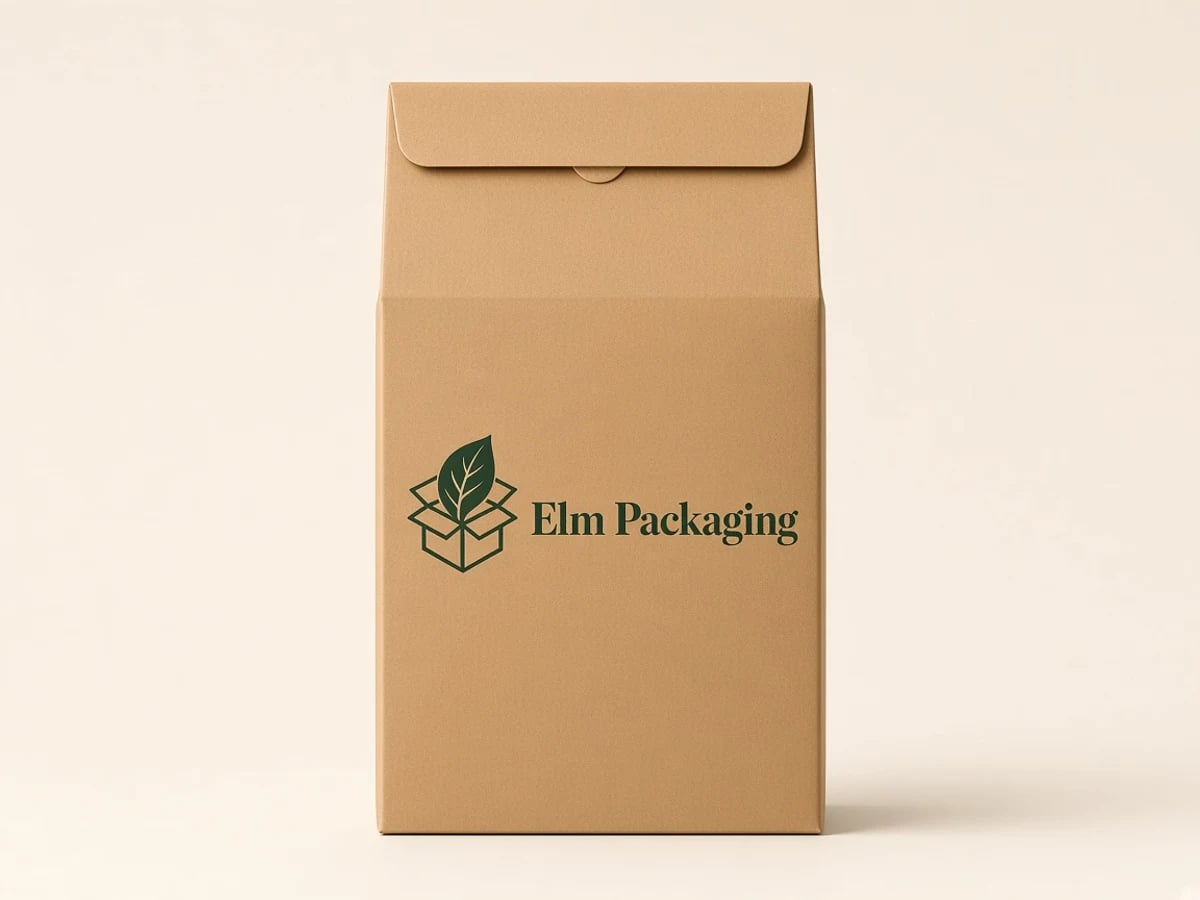 Custom Kraft Spaghetti Boxes with custom brand printing
