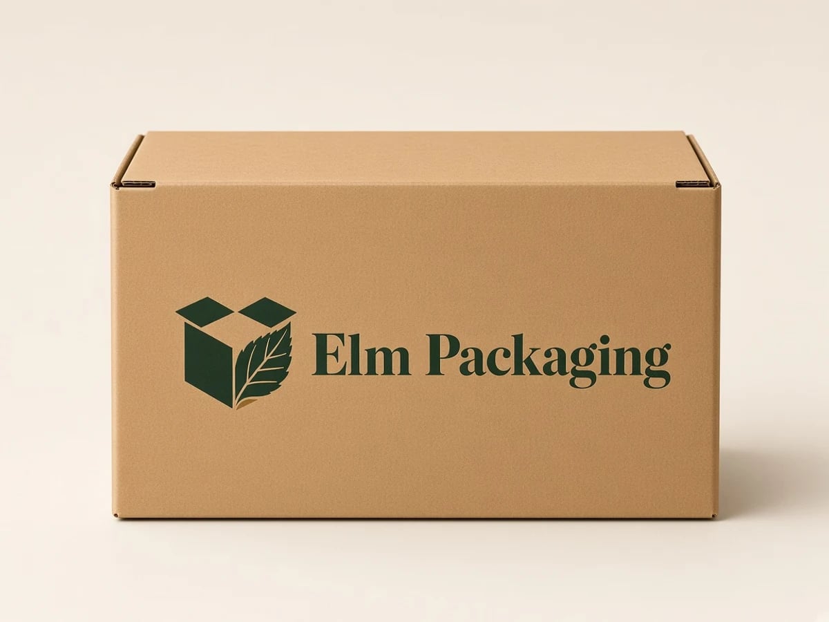Custom Kraft Tab Locking Boxes with custom brand printing