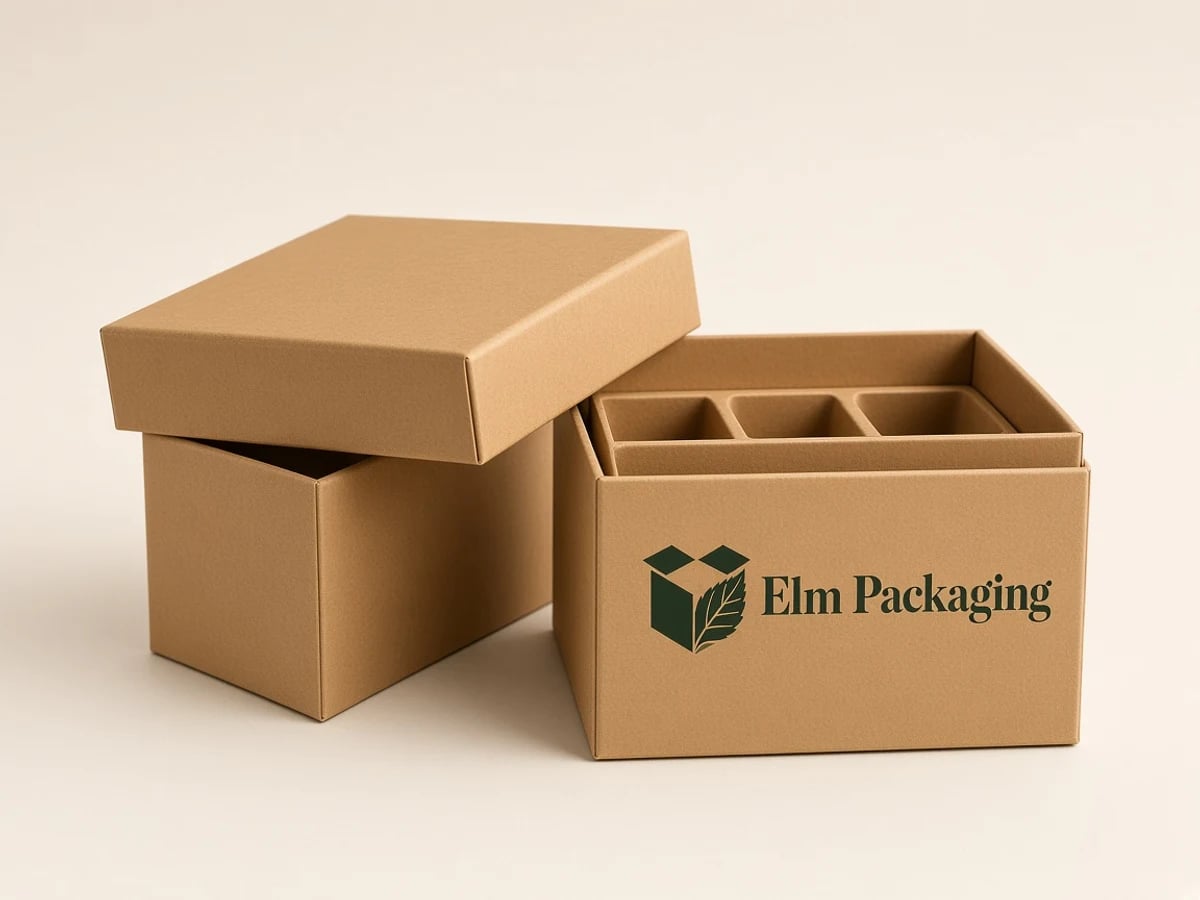 Custom Kraft Truffle Boxes with custom brand printing