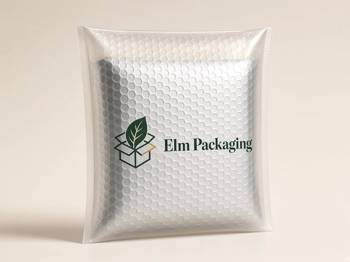Custom Bubble Packaging Bags with custom brand printing