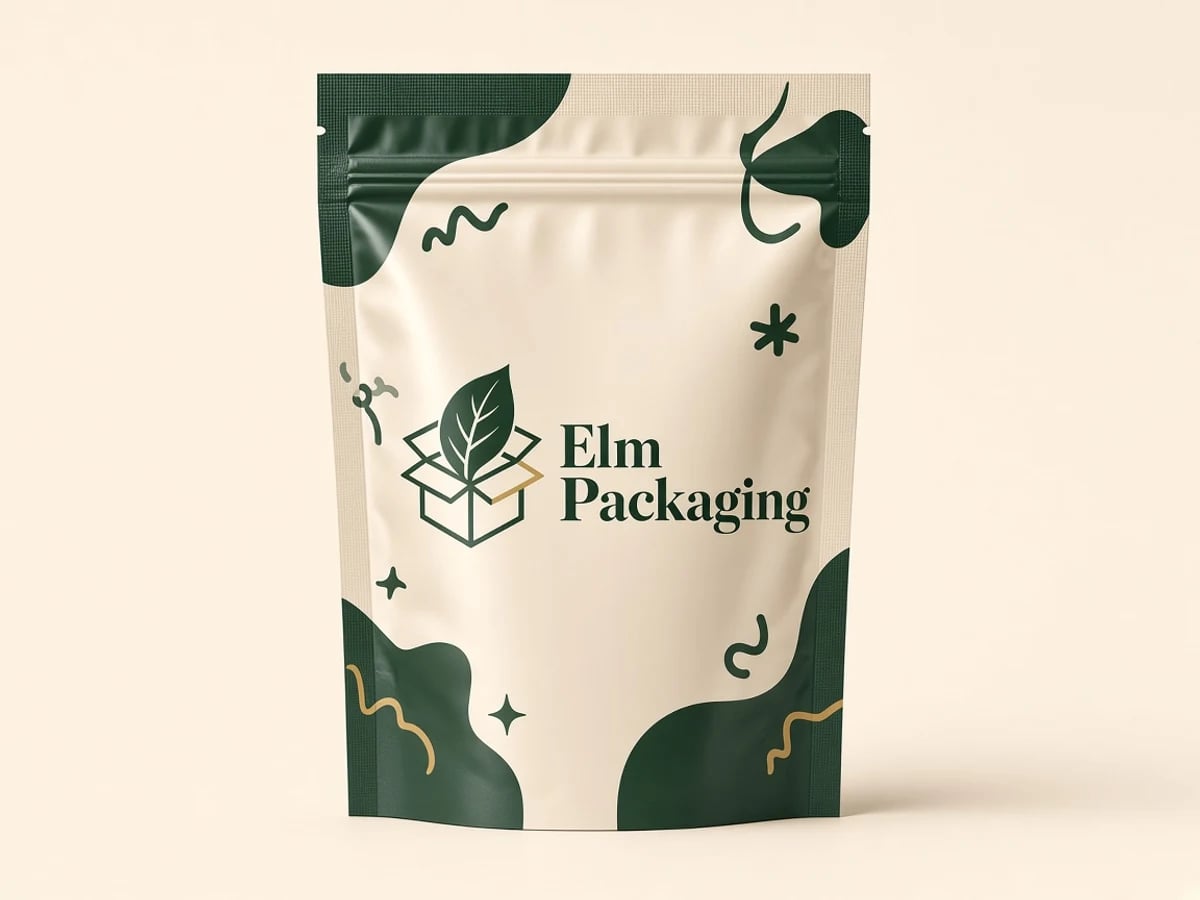 Custom Gummy Bags with custom brand printing