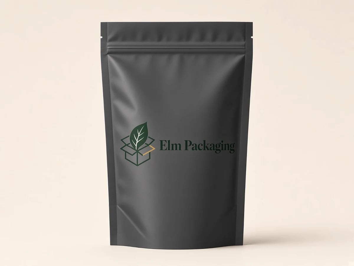 Custom Matte Mylar Bags with custom brand printing