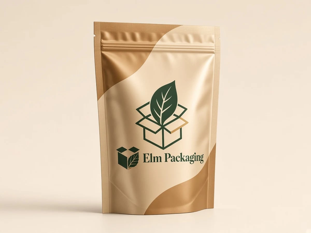 Custom Peanut Butter Breath Mylar Bags with custom brand printing