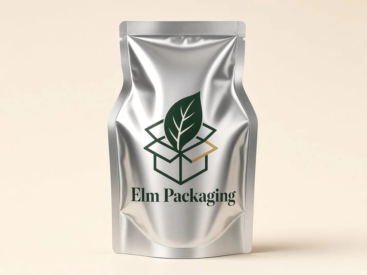 Custom Shape Mylar Bags with custom brand printing