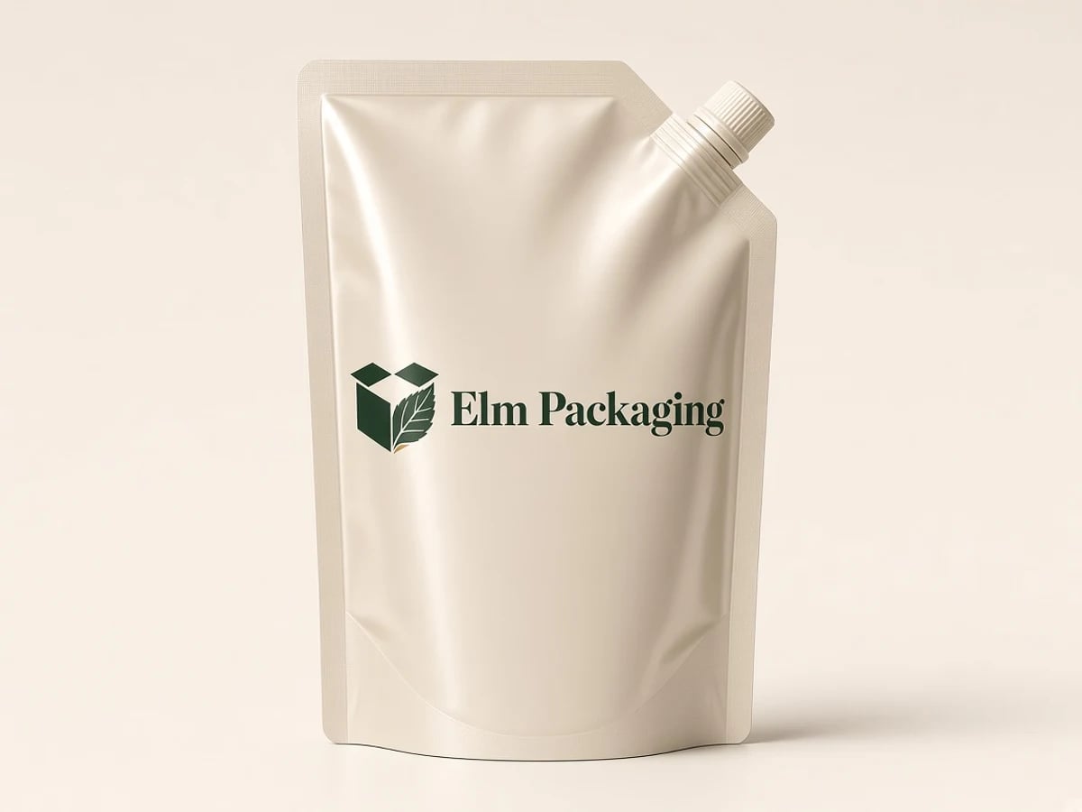 Custom Spout Pouches with custom brand printing