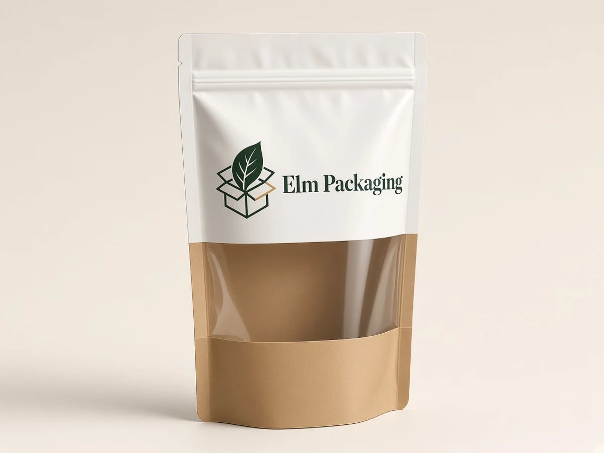 Custom Stand Up Food Pouches with custom brand printing