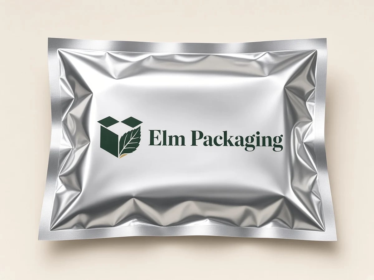 Custom Vacuum Sealed Mylar Bags with custom brand printing