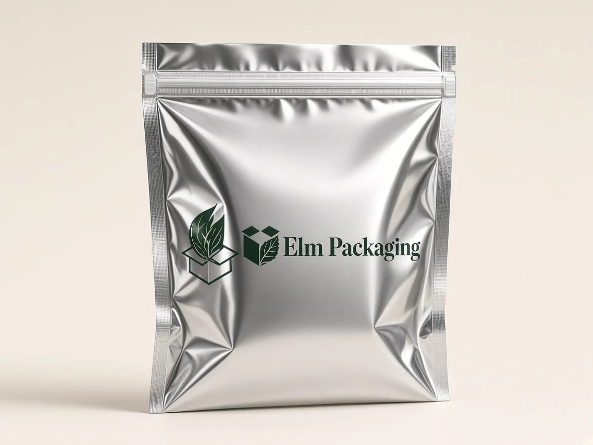 Custom Ziplock Mylar Bags with custom brand printing