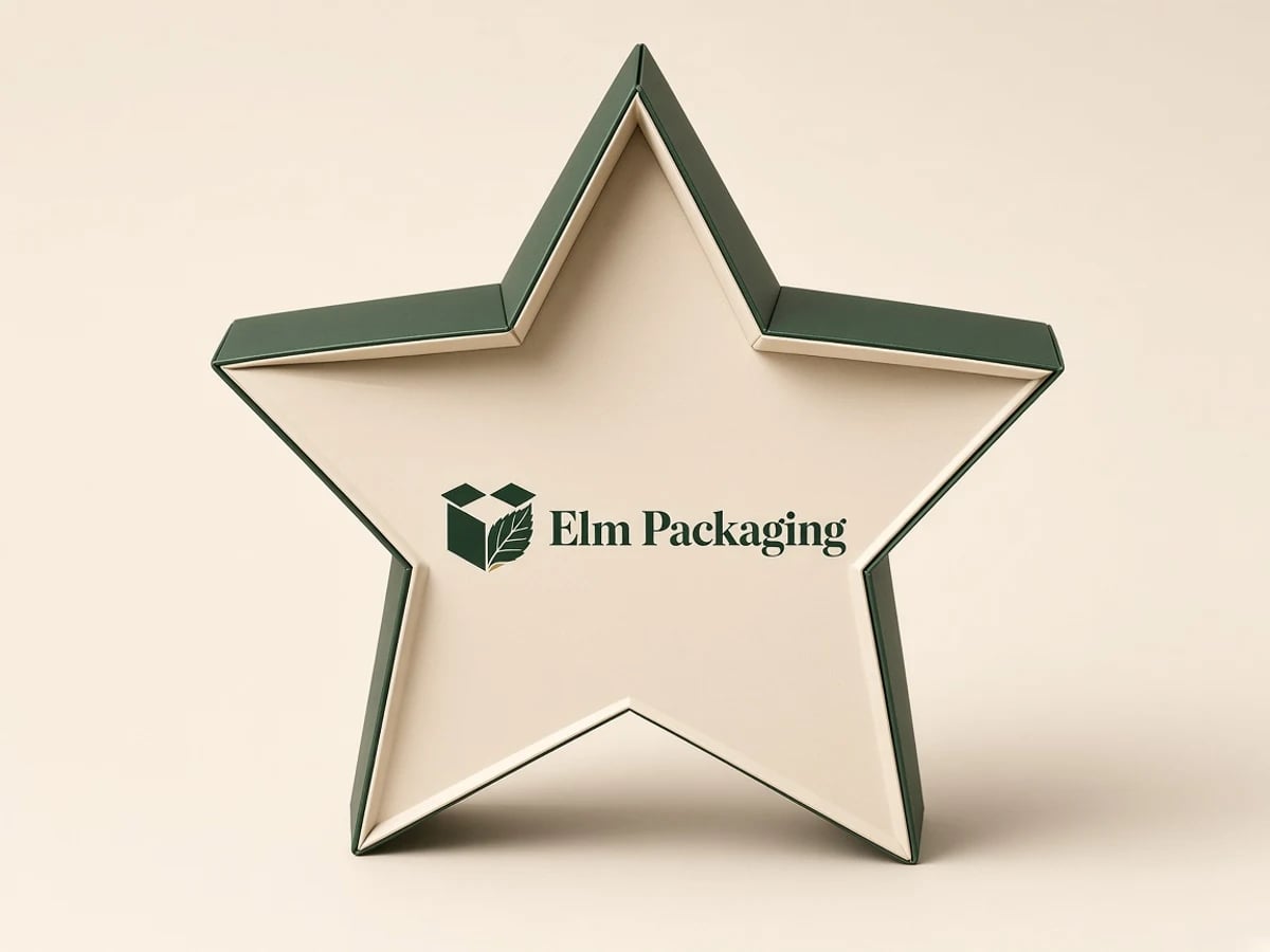 Custom Star Shape Boxes with custom brand printing