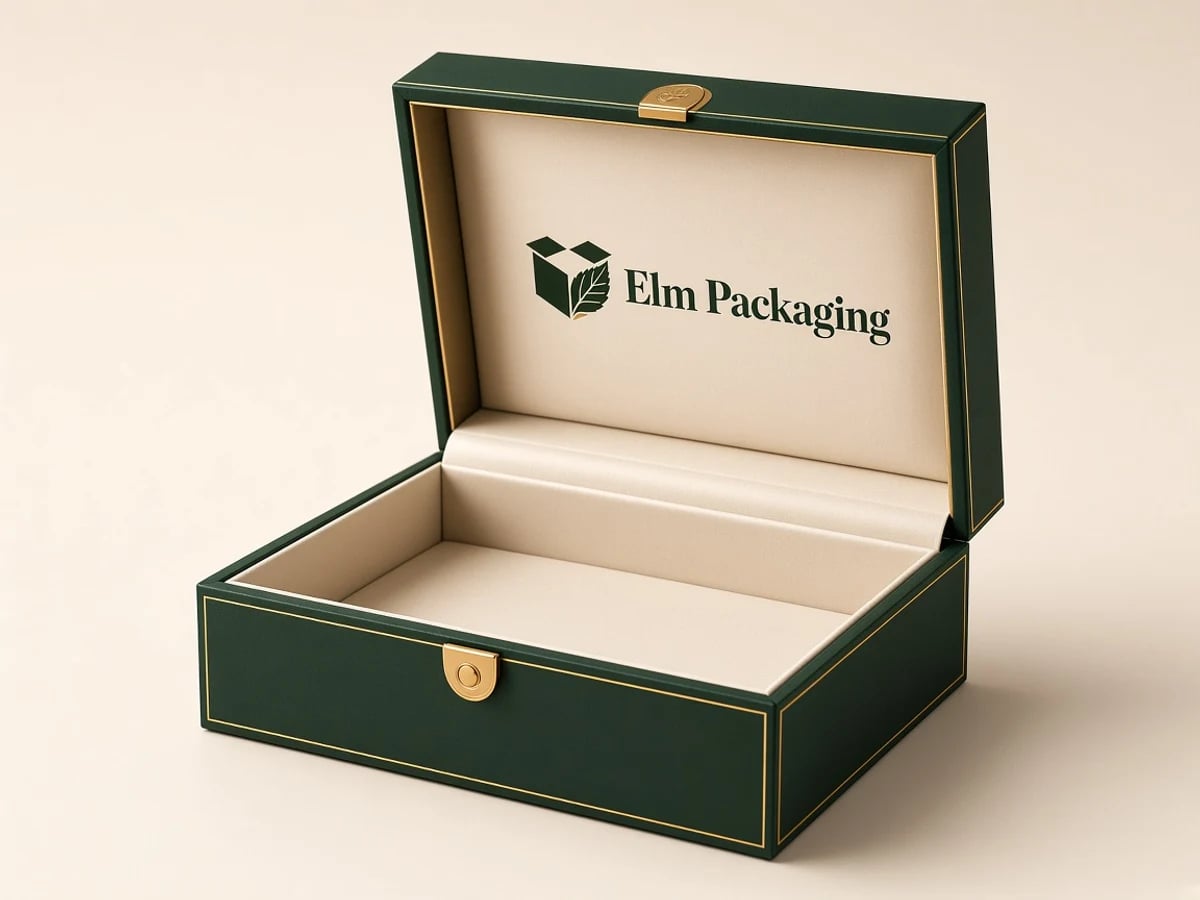 Custom Rigid Presentation Boxes with custom brand printing