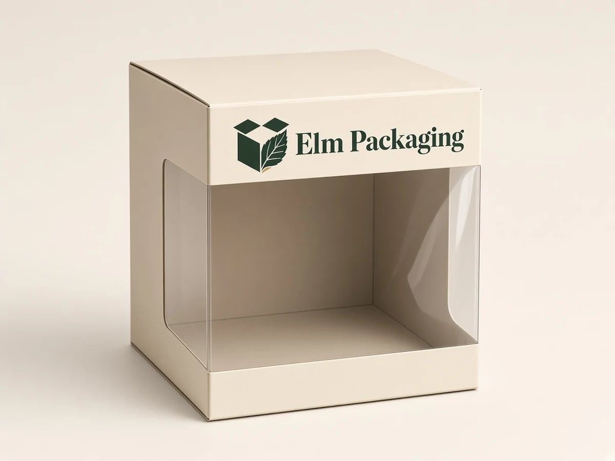 Custom Candle Boxes with Window with custom brand printing