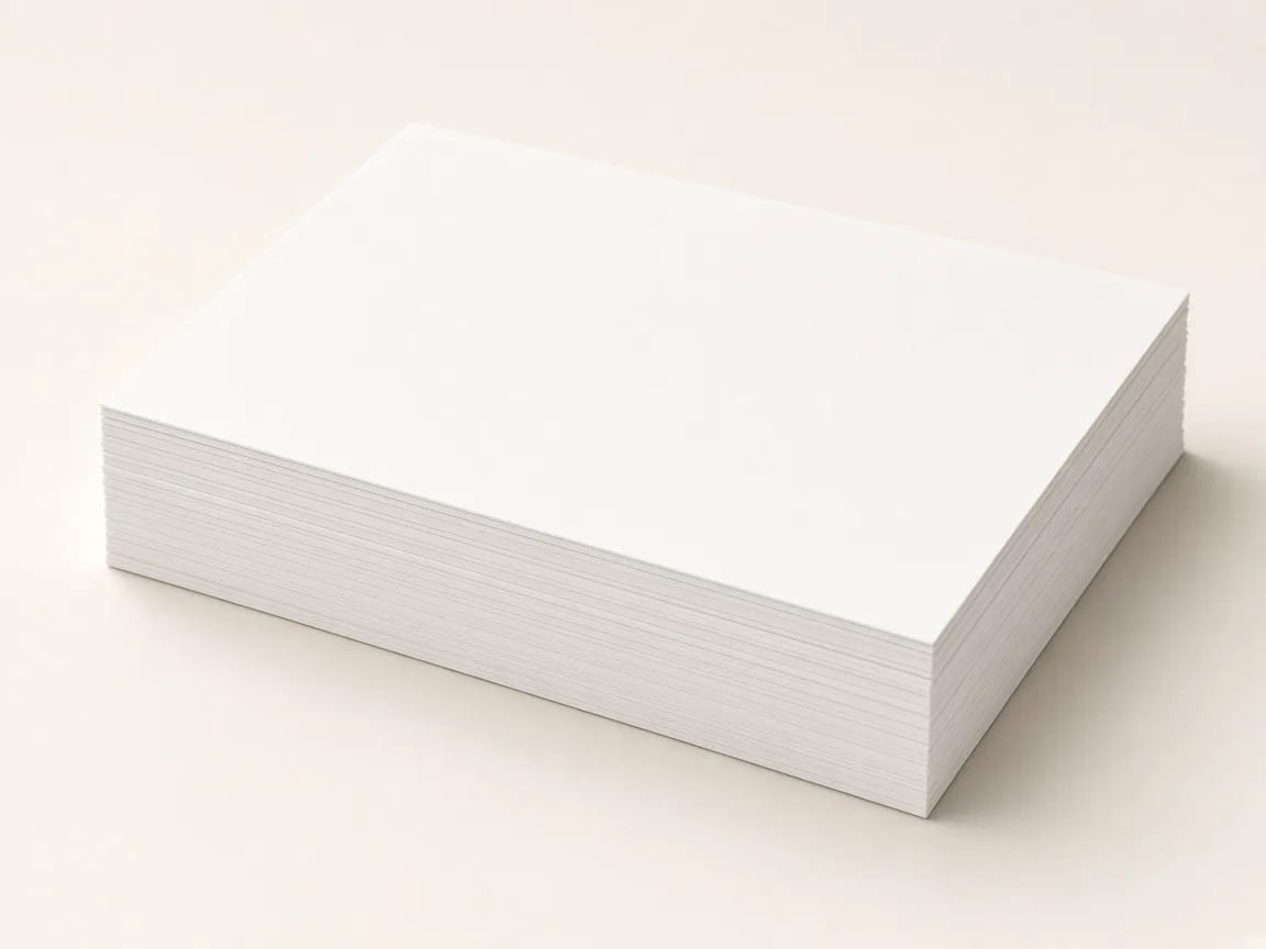 White SBS folding carton board sheets for custom packaging