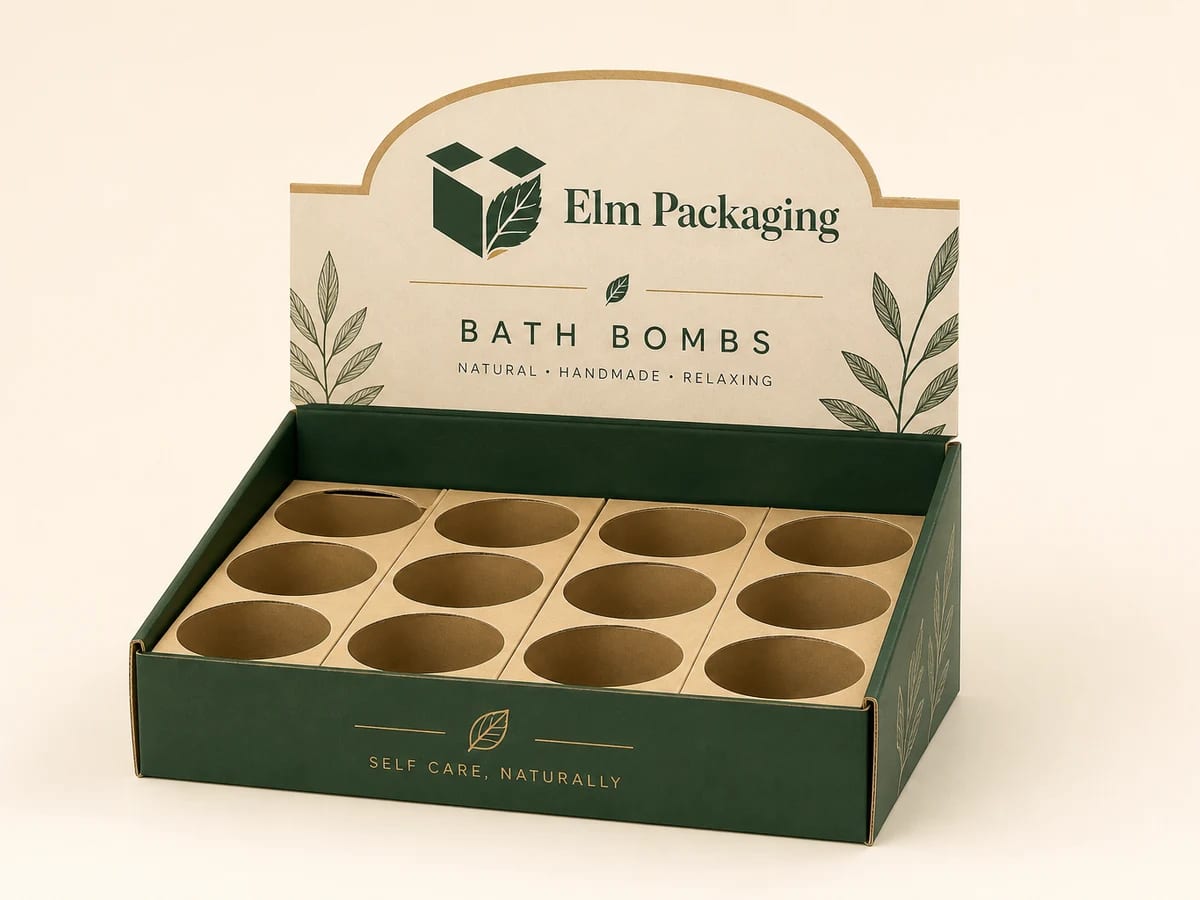 Custom Bath Bomb Display Boxes