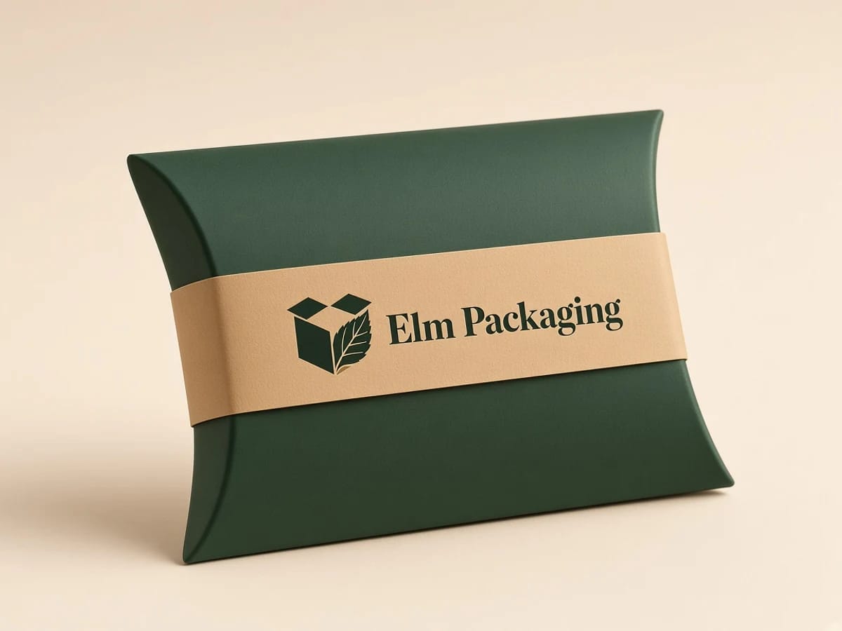 Custom custom pillow hair extension boxes packaging