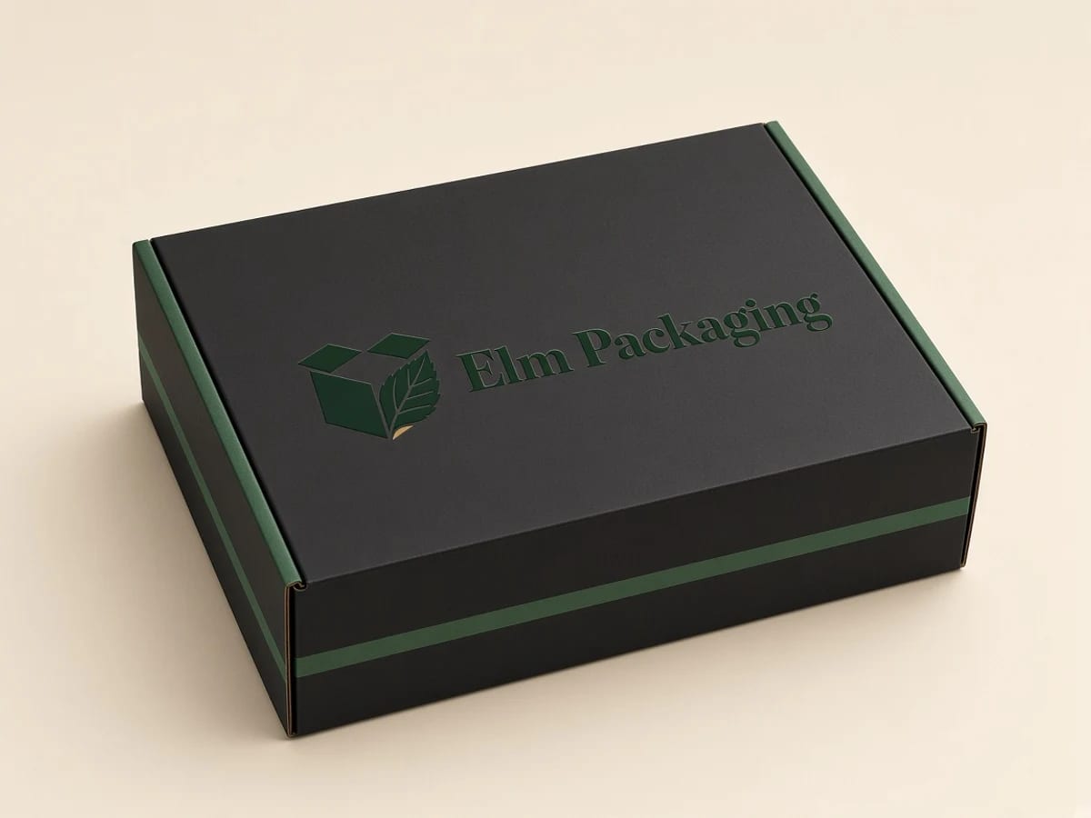 Custom Black Kraft Boxes